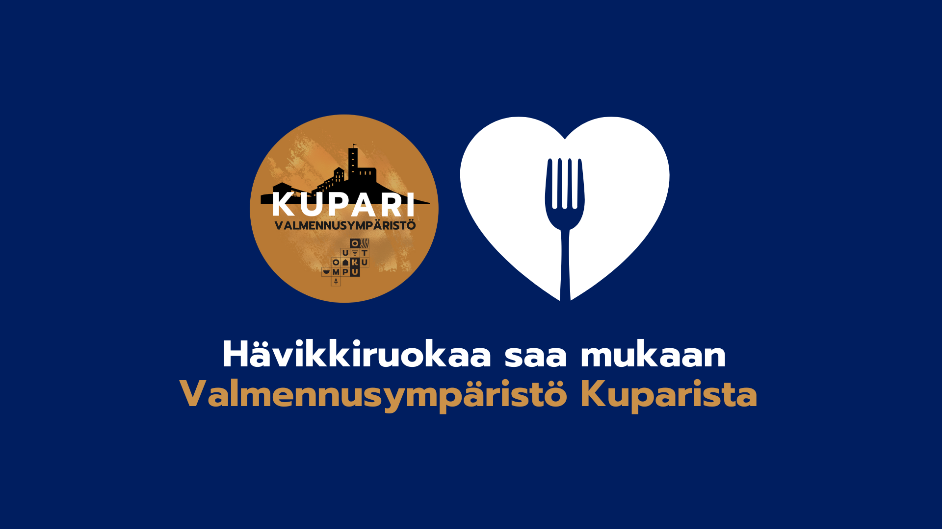 Hävikkiruokaa saa mukaan valmennusympäristö Kuparista 23.9.2024 alkaen